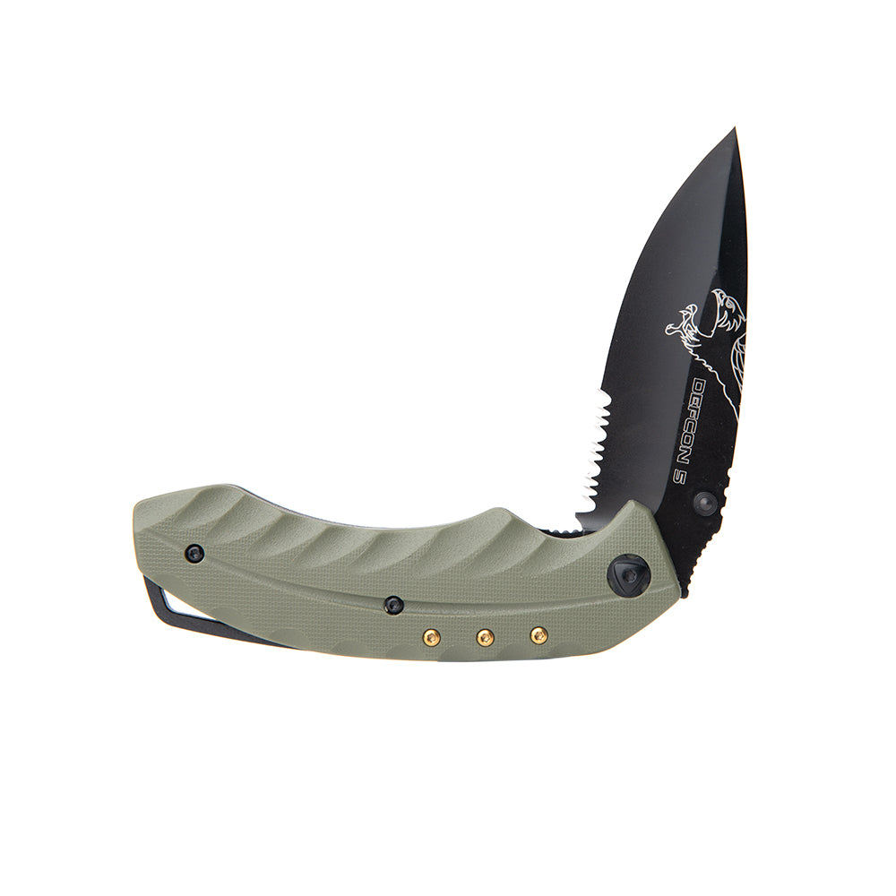 Fox Defcon 5 Folder - Foxtrot (OD Green)